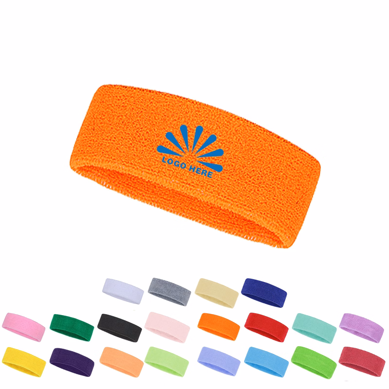 Breathable Stretch Sports Headband MOQ 20