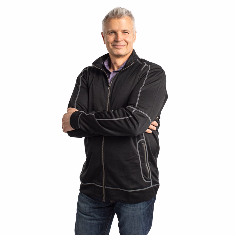 Clique Helsa Performance Knit Mens Full Zip