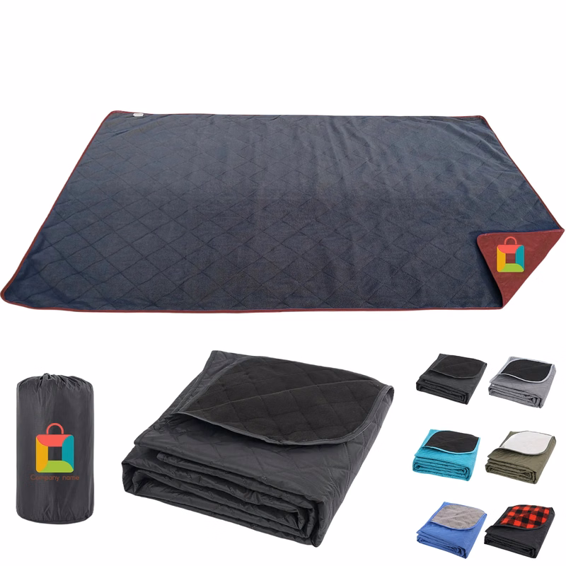 MOQ100 Polar Fleece Polyester Waterproof Picnic Mat