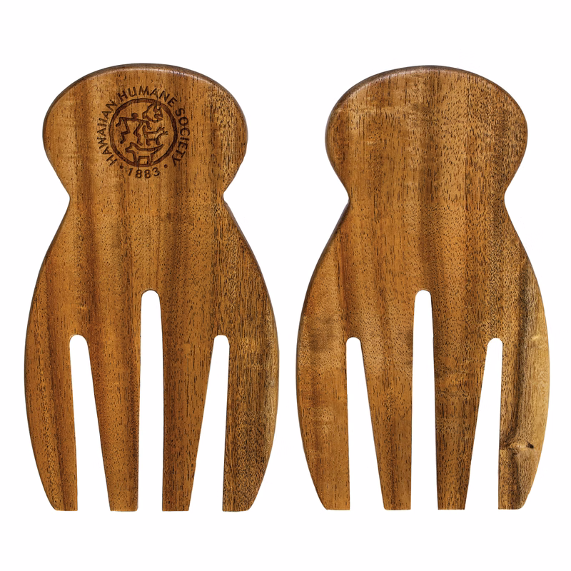 TB Home® Acacia Salad Hands
