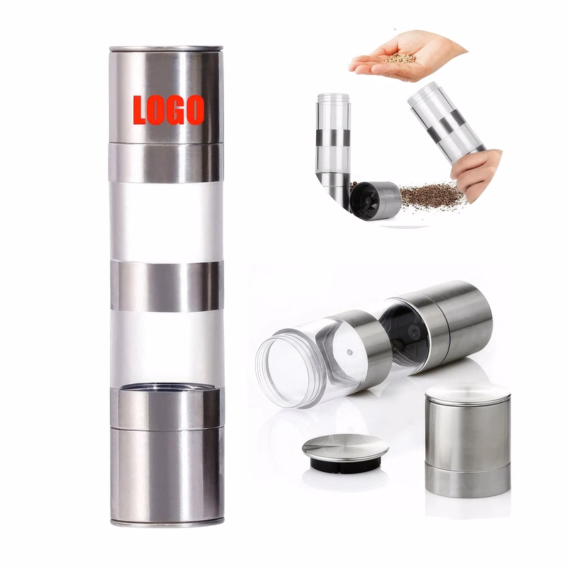 Custom 2 in 1 Salt and Pepper Grinder