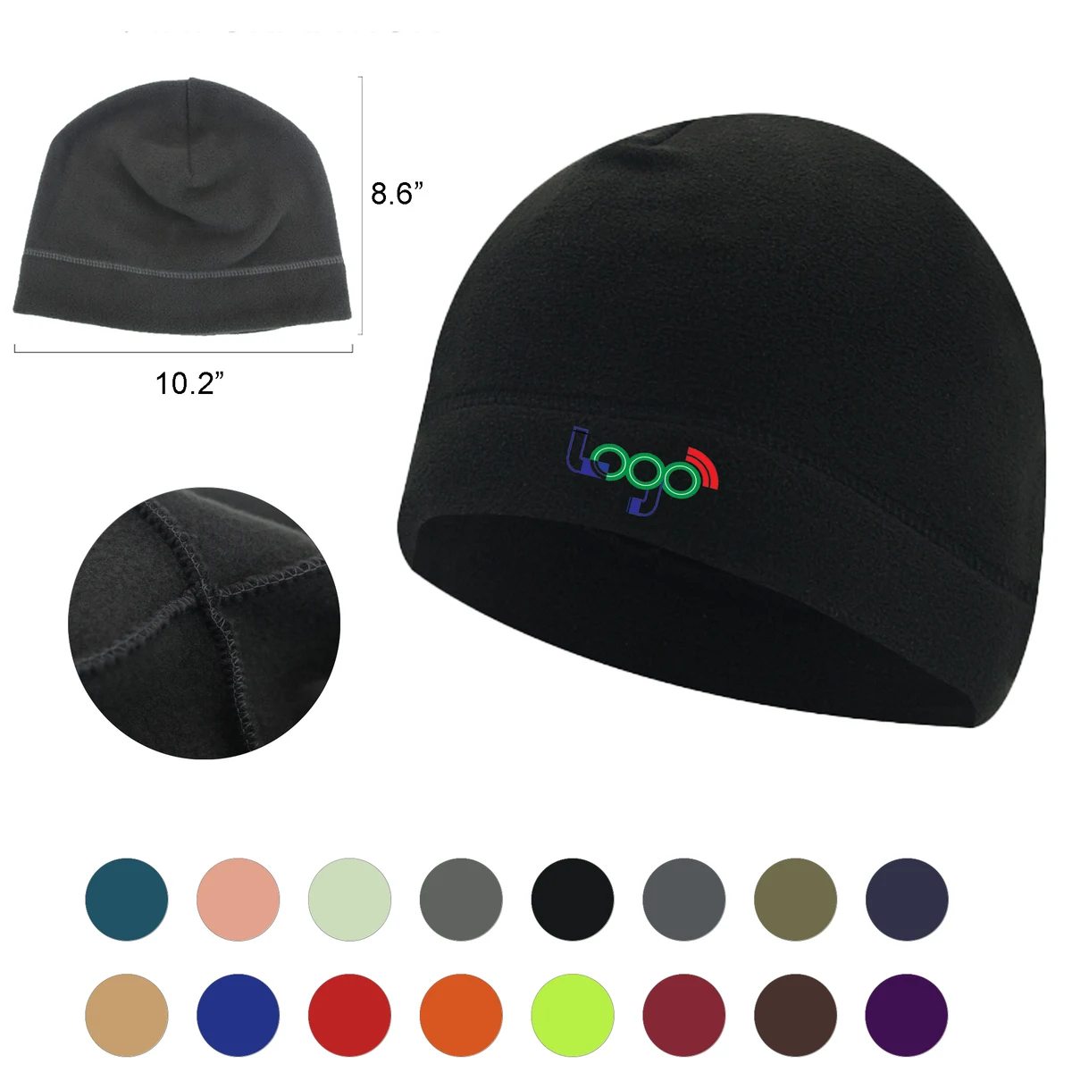 Lightweight Fleece Beanie For Outdoor Activities 1