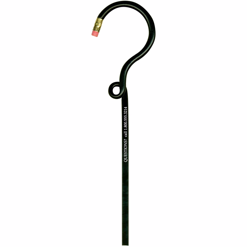 Question Mark Bentcil, Bent #2 Pencil