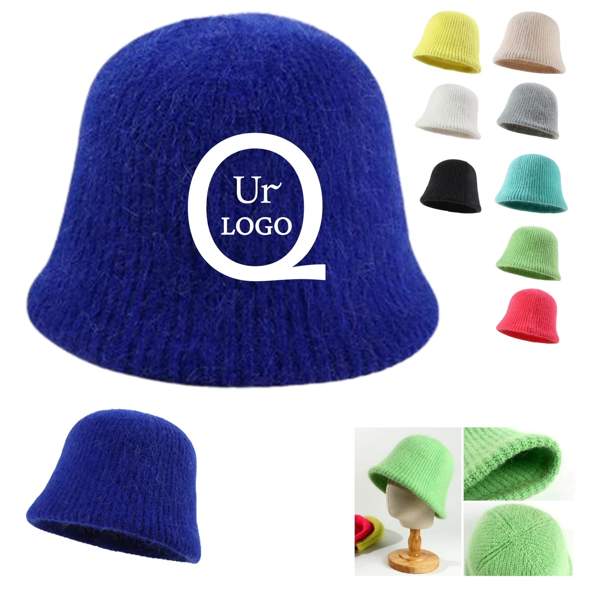 Knitted Bucket Hat 1