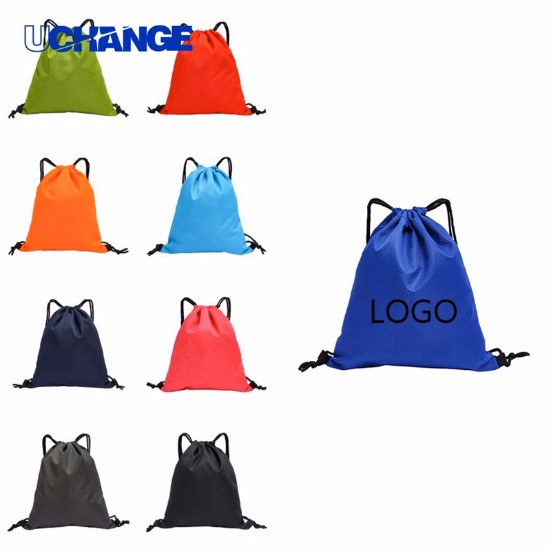 Non-Woven Drawstring Sport Backpack Bag Custom Non-Woven Drawstring Sport Backpack
