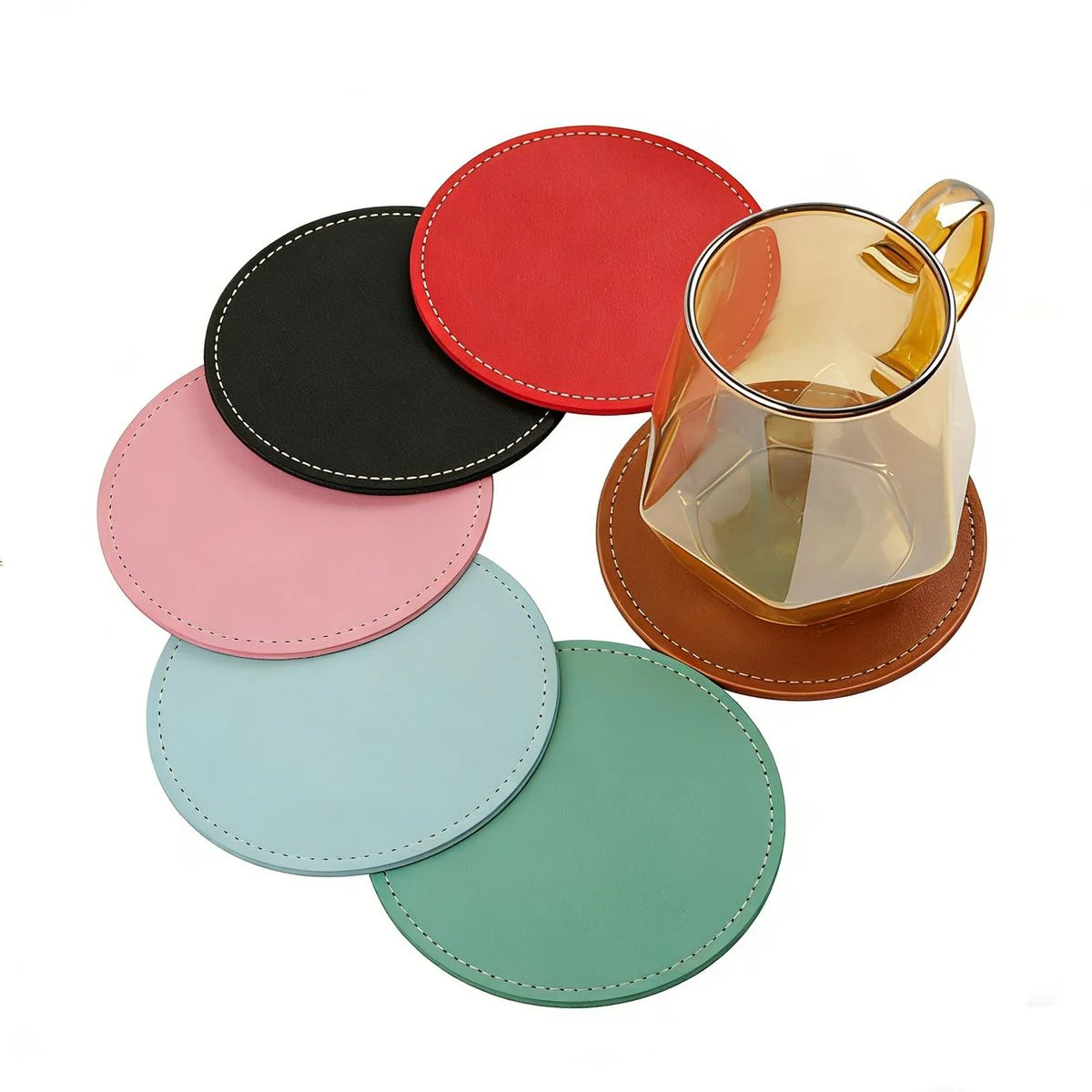 PU Round Coaster 1
