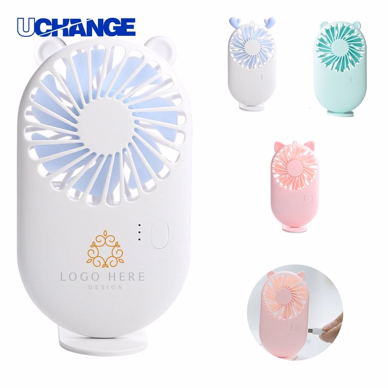 USB Rechargeable Mini Fan Device with Strong Airflow