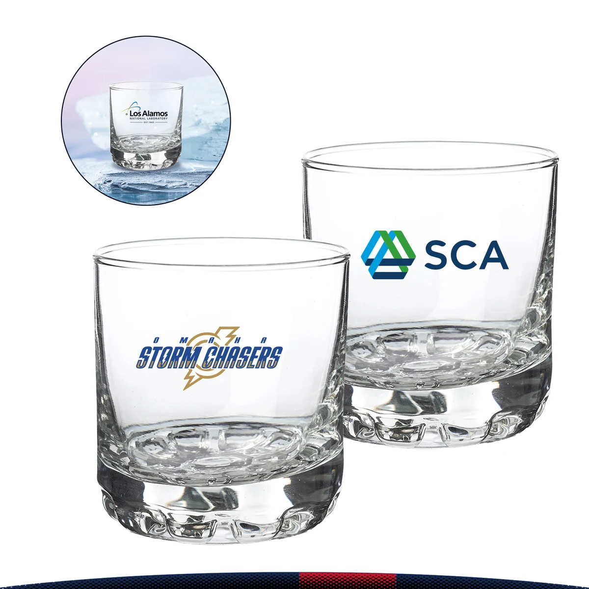 9 oz. Whiskey Rocks Glasses 1