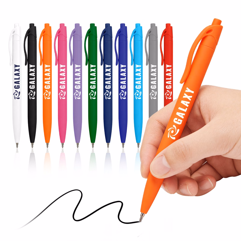 Sleek Write Rubberized Click Pen