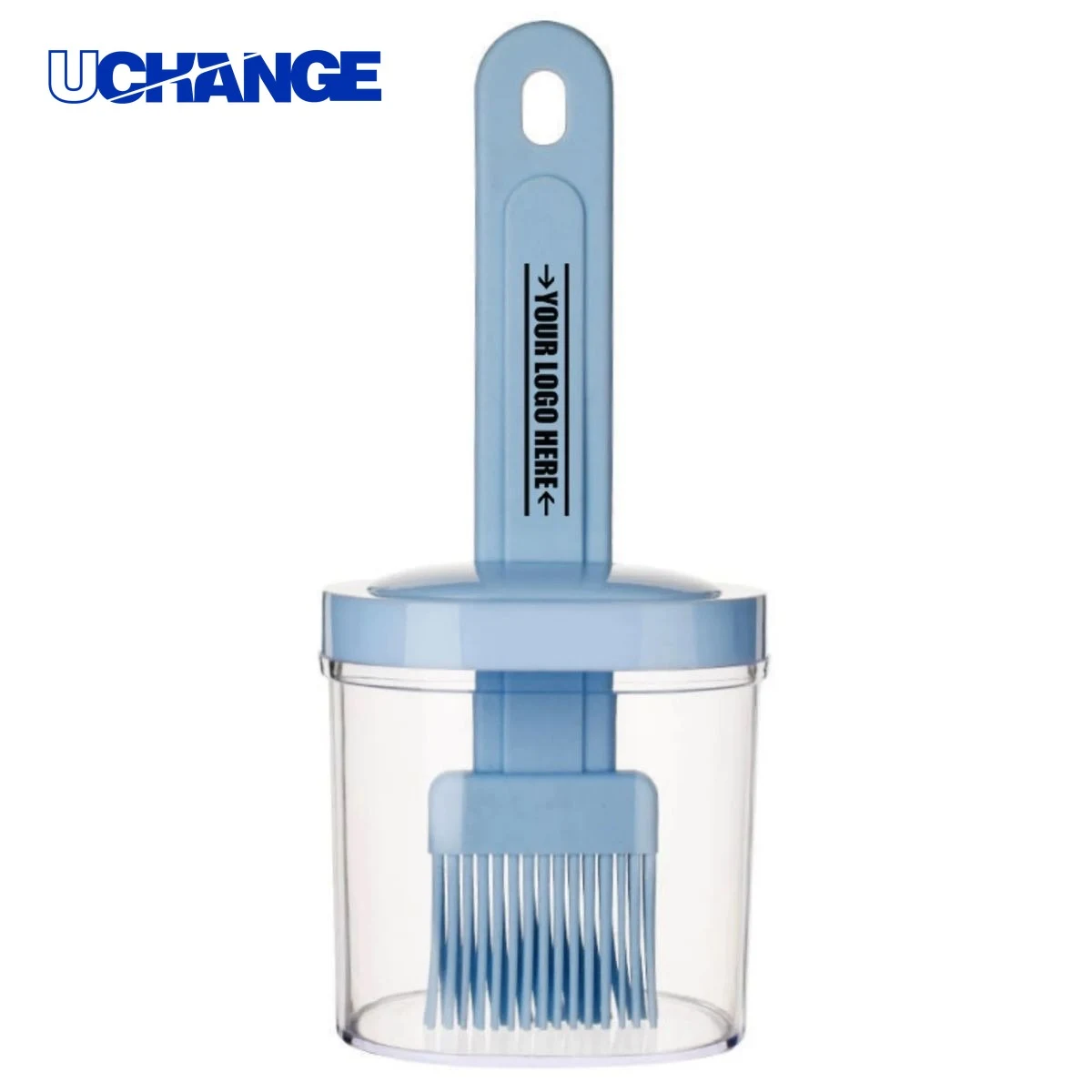 Silicone BBQ Brush with Integrated Oil Bottle 1