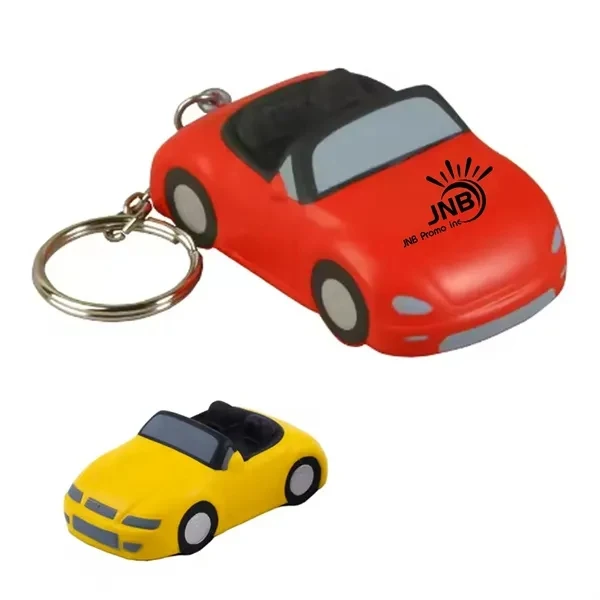Car Shaped Stress Relief Keychain 1