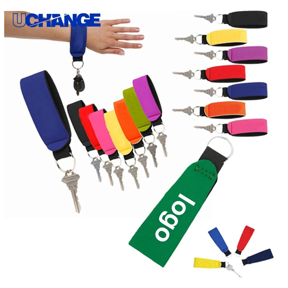 Neoprene Wristband Keychain Holder 1
