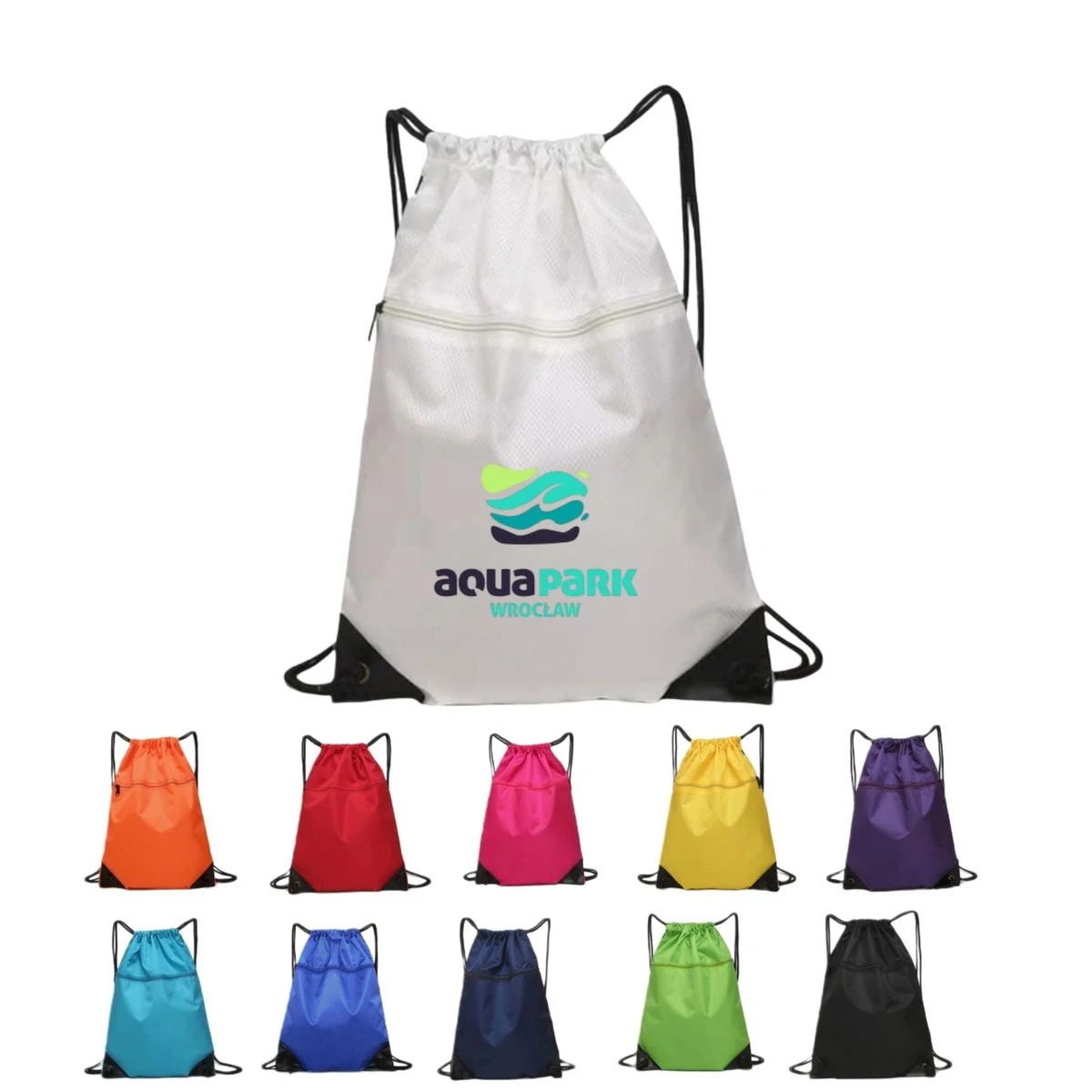 Drawstring Gym Bag, Large Sports Backpack 1