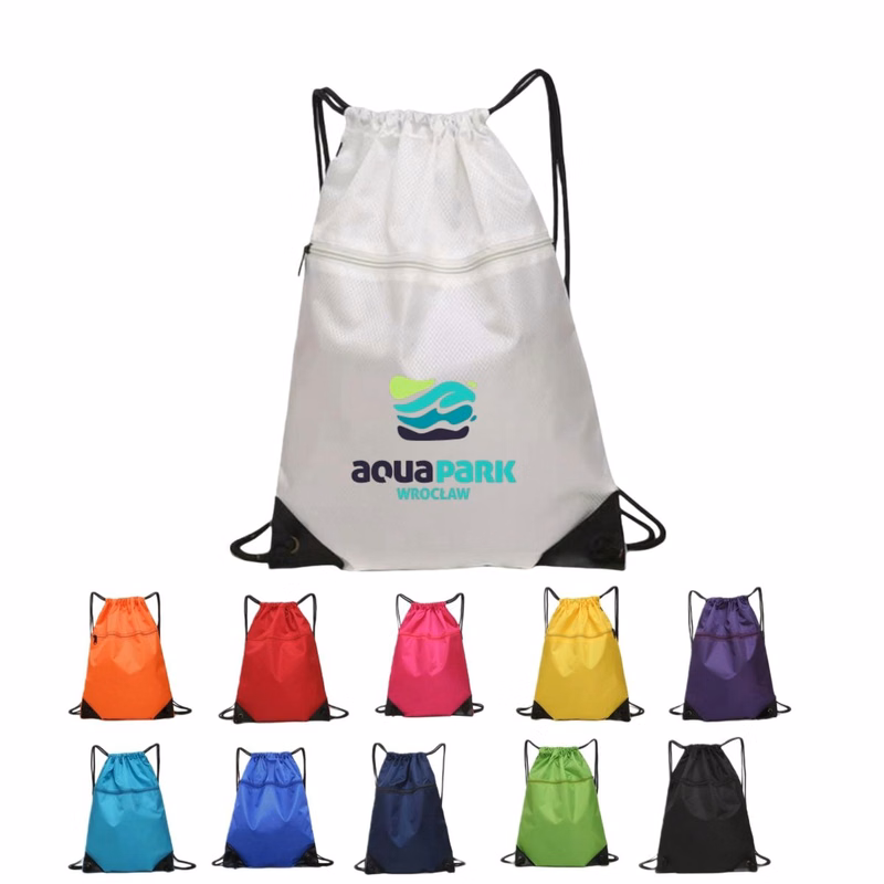 Drawstring Gym Bag, Large Sports Backpack