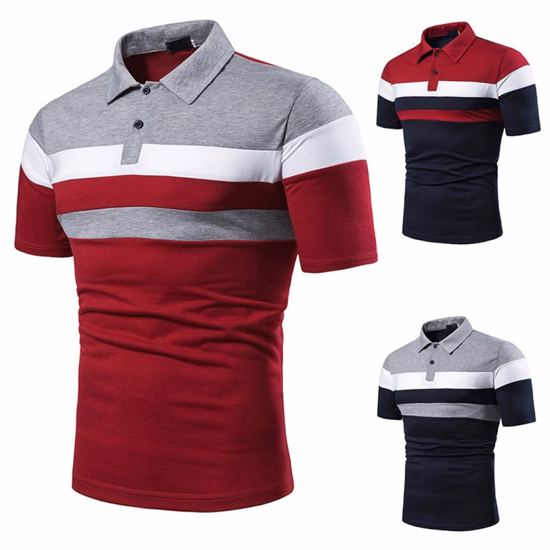 Casual Short-Sleeved Men Lapel