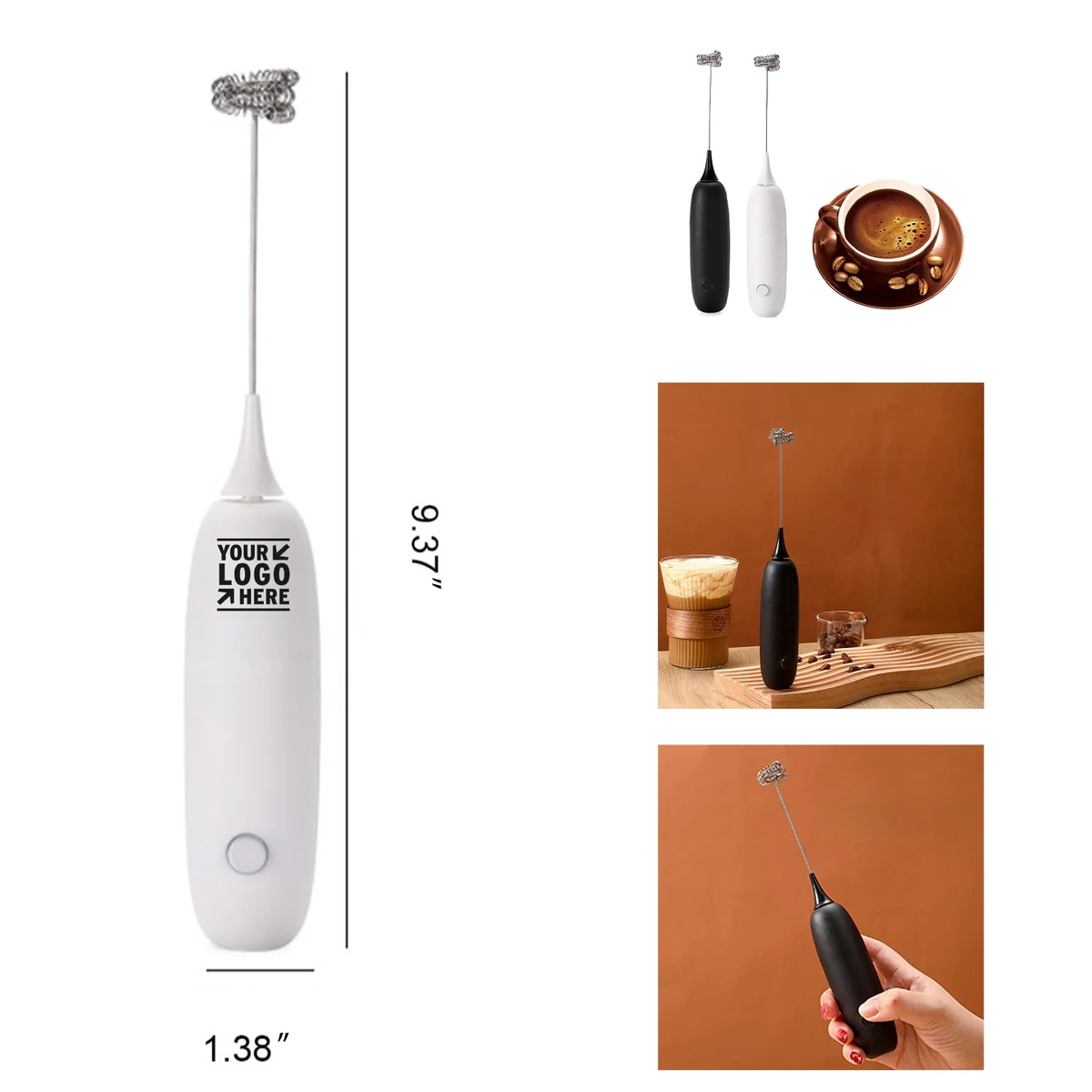 Handheld Mini Milk Frother Wand 1