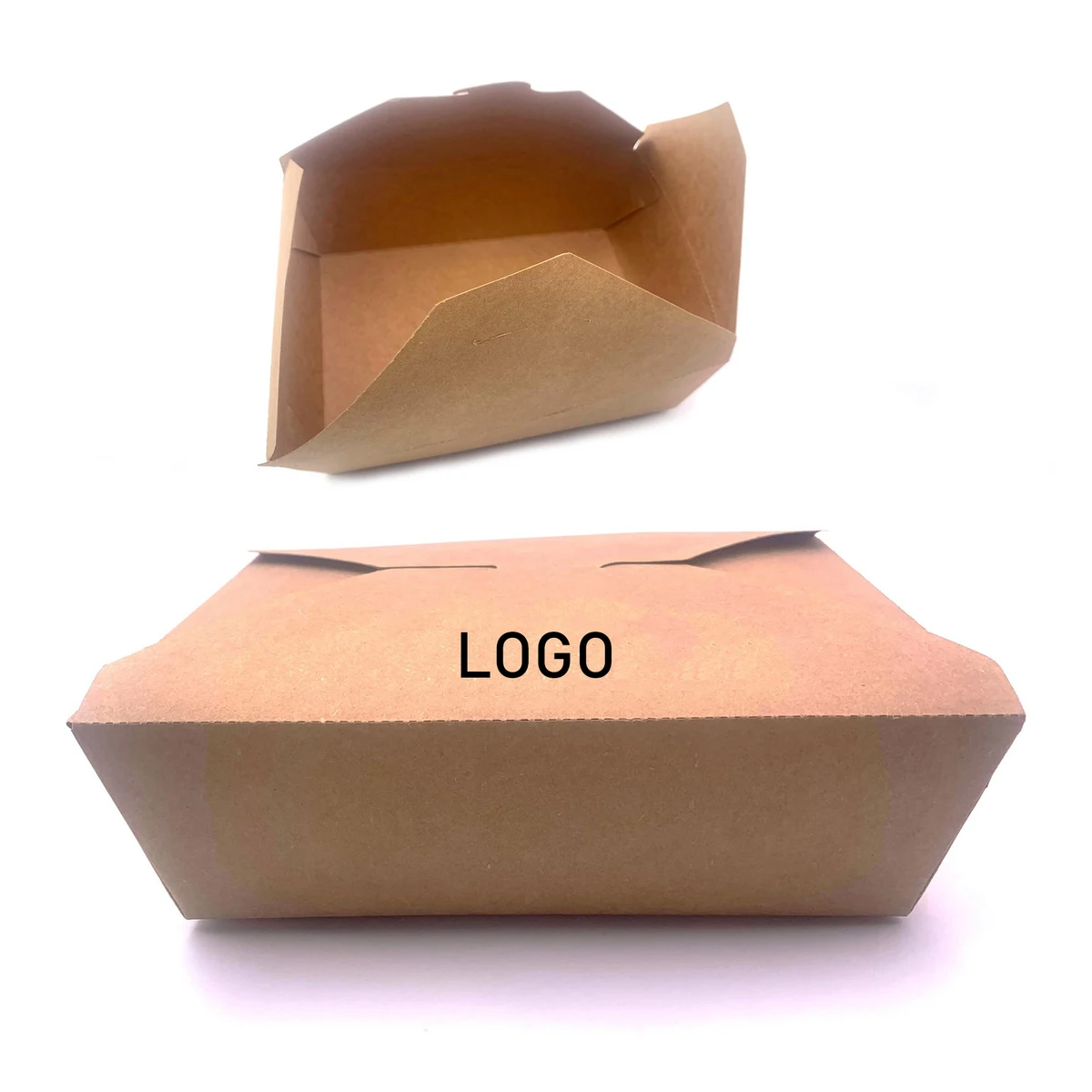 Disposable Kraft Take-out Box 1