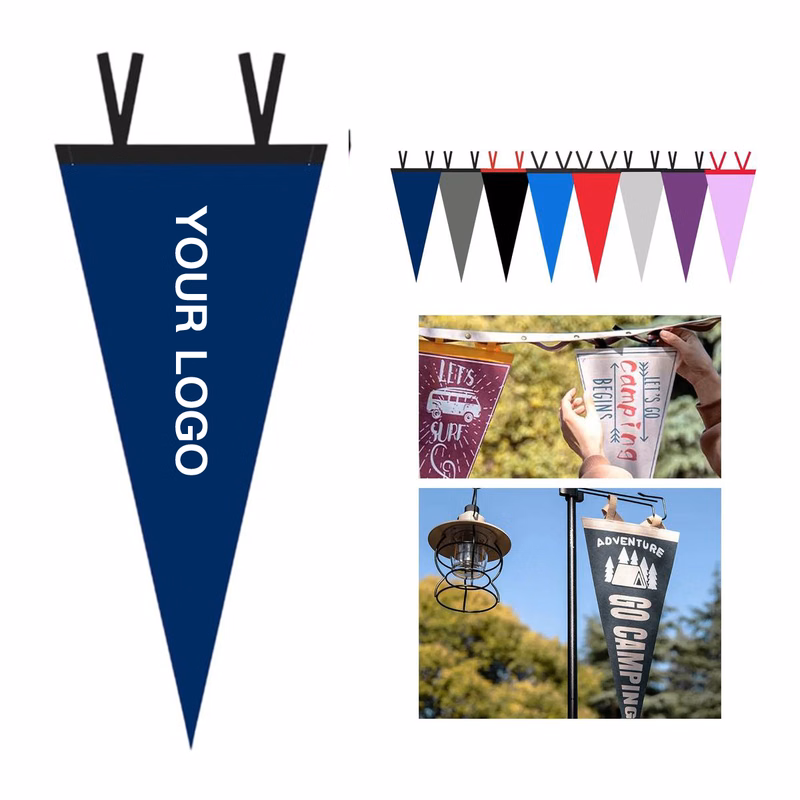 Felt Spirit Pennant with Sublimation Printing Option