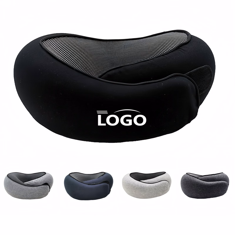 Portable Memory Foam Travel Pillow ?C Ergonomic Support