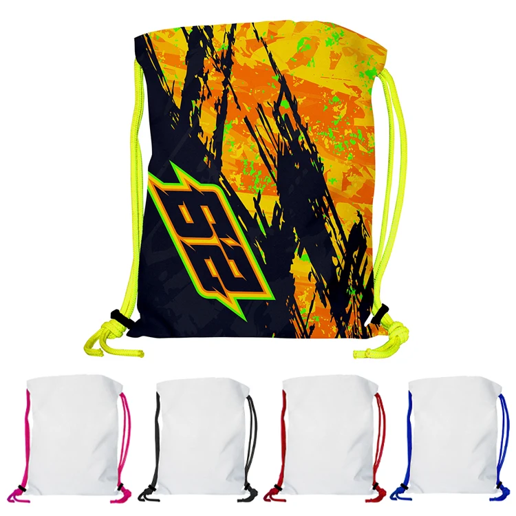 Super Colored Heavy Rope Drawstring Pack 1