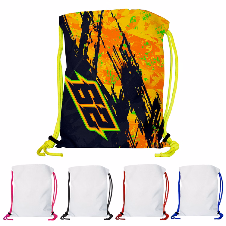 Super Colored Heavy Rope Drawstring Pack