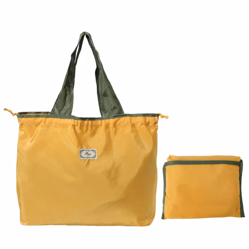 Colorful Shopping Fold-Able Nylon Reusable Bag