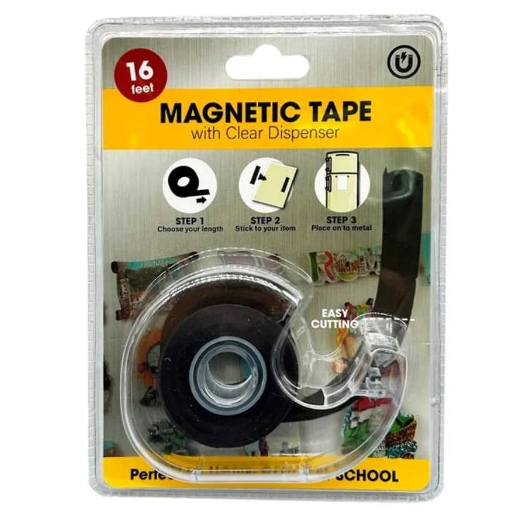 16' Magnetic Tape with Clear Dispenser 1