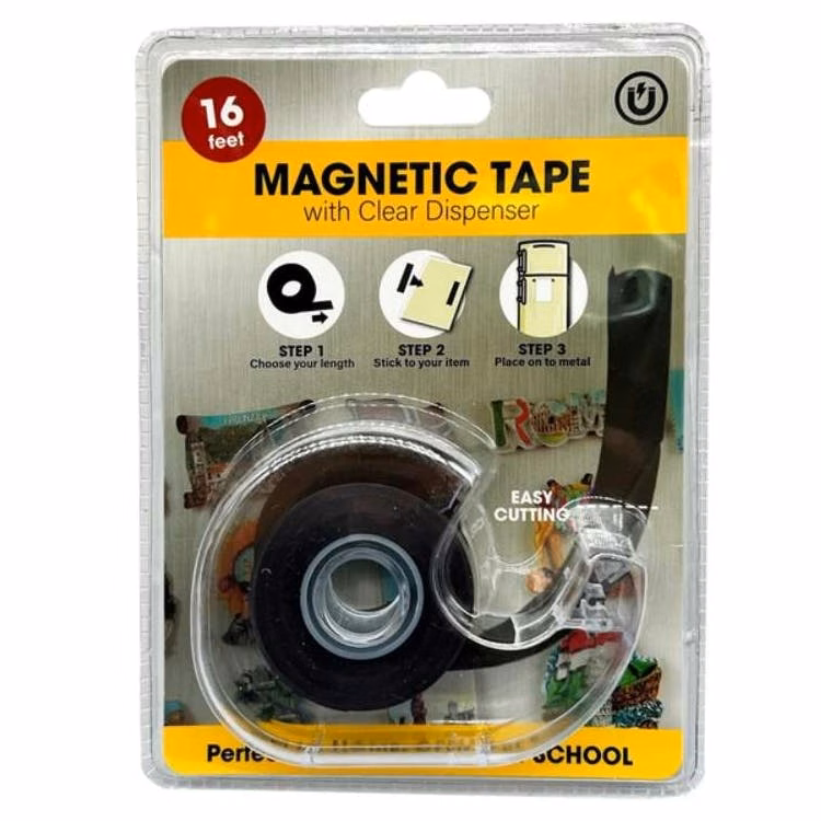 16' Magnetic Tape with Clear Dispenser