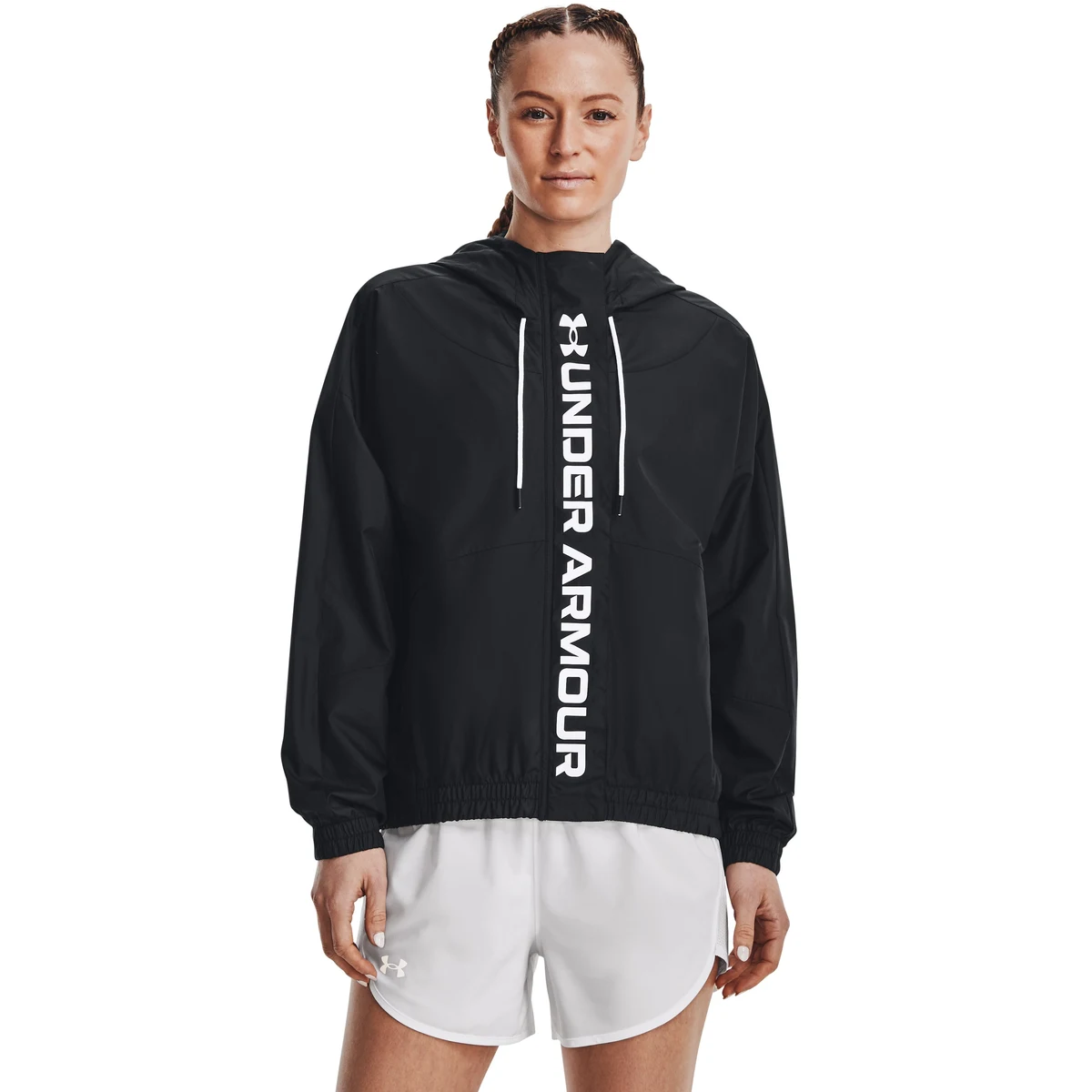 UA RUSH Woven Women's Full-Zip Jacket 1