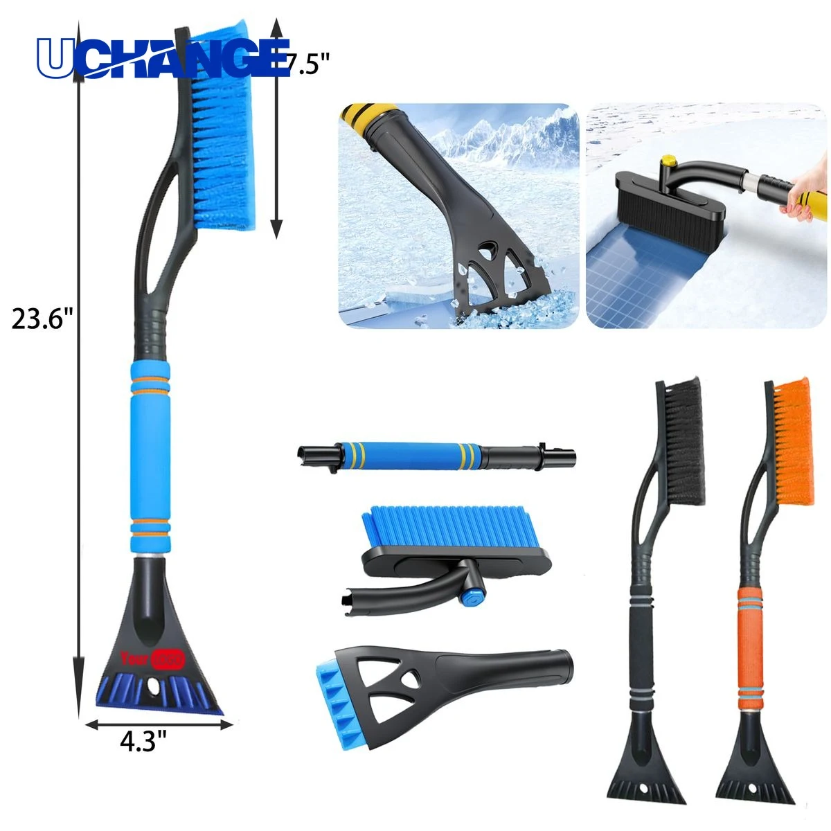 Durable Car Snow and Ice Shovel Tool 1