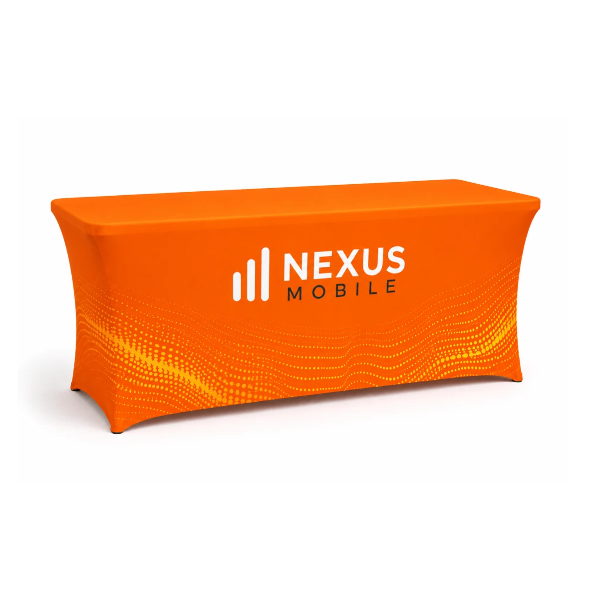 6' Spandex Stretch Table Cover, 36"H 1
