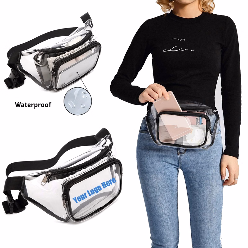 Transparent Stadium Belt Bag