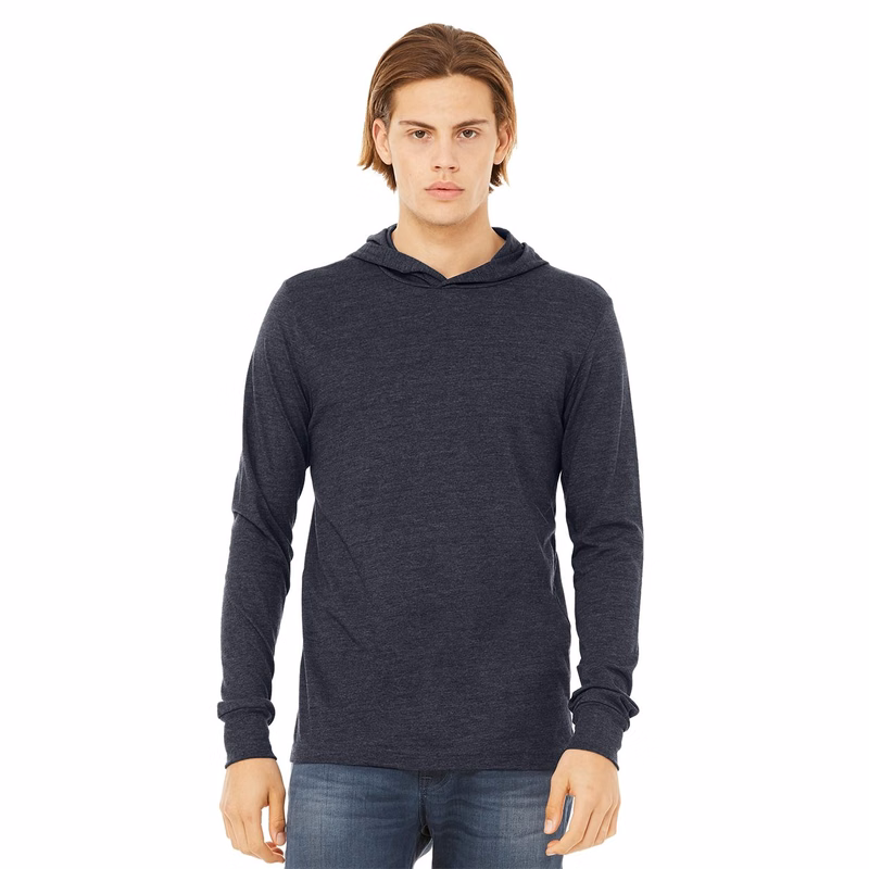 Unisex Jersey Hooded Long Sleeve Tee - 3512