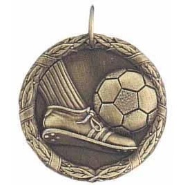 Soccer XR100 Series Medal, 1 1/4" 1