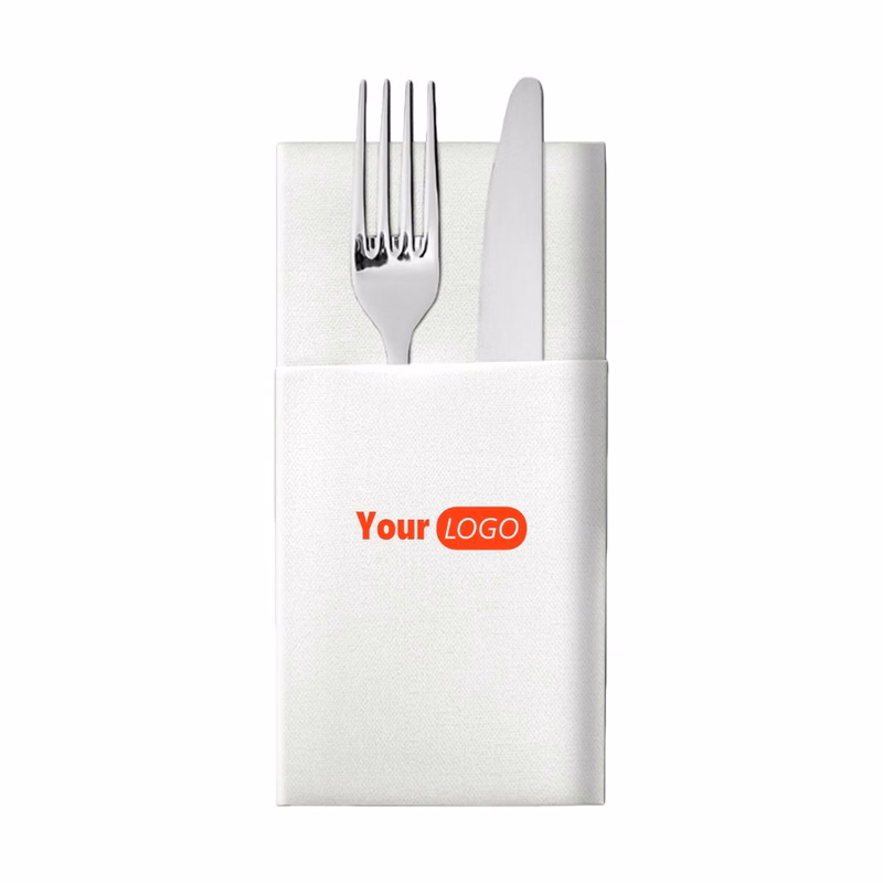 50 Sheets Virgin Wood Pulp Textured Dinner Napkin