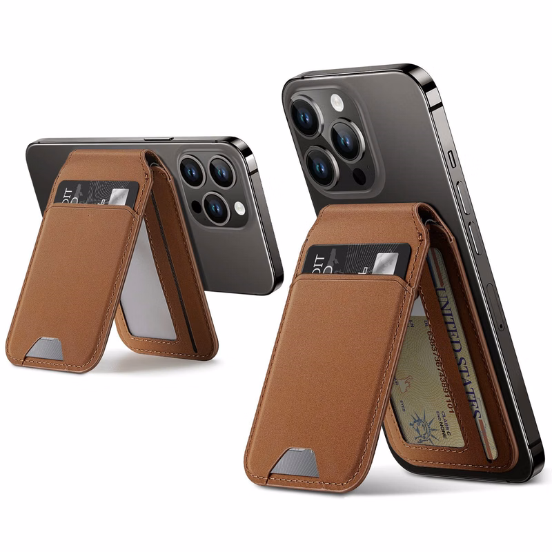 Mobile Phone Magnetic Card Case Cellphone Holder