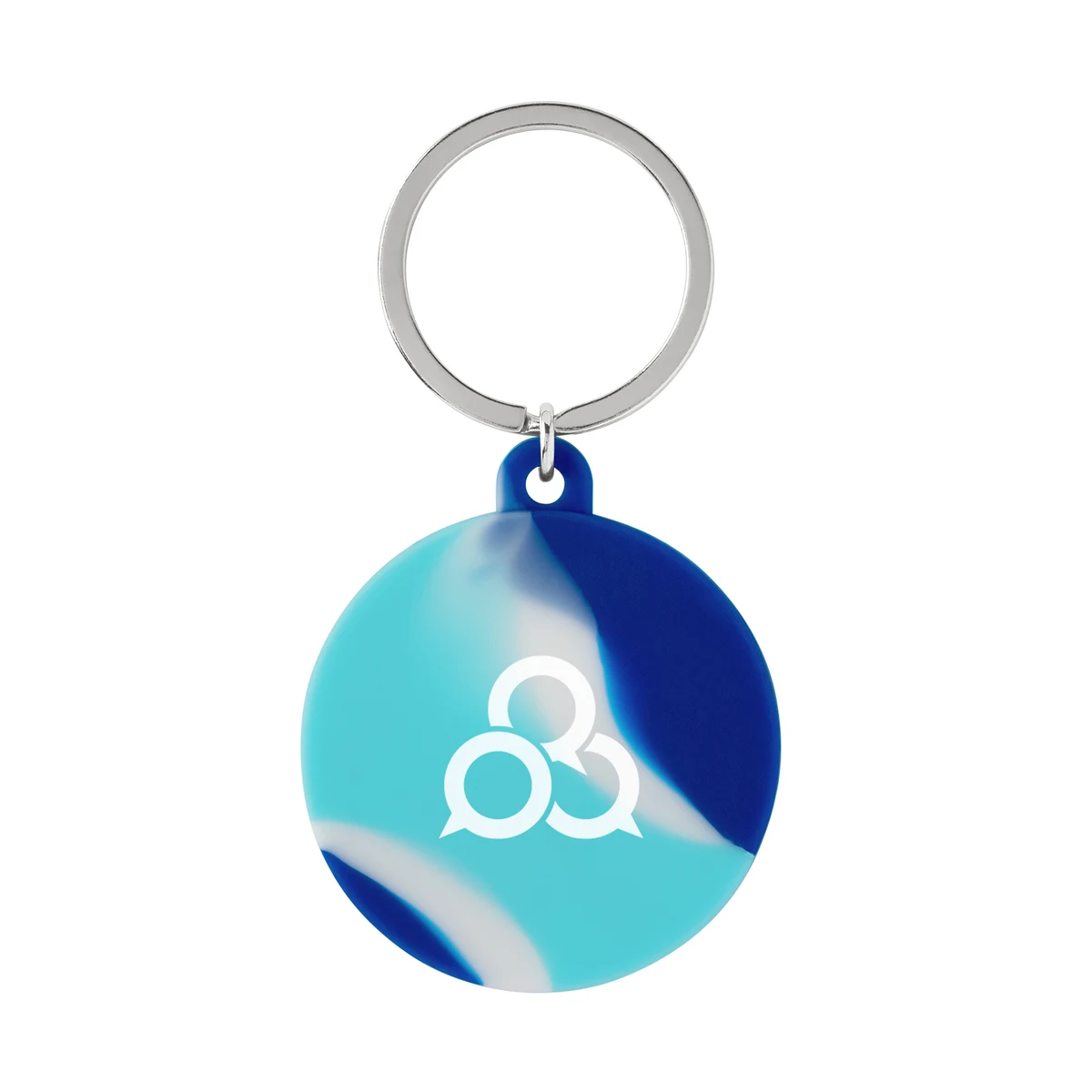 Eco Silicone Swirl Keychains - Round 1