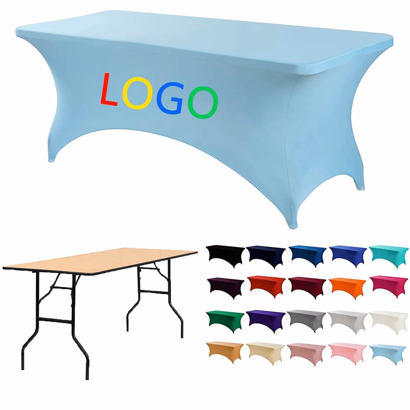 Full-color Dye-sublimation Rectangular Tablecloth MOQ 1pcs