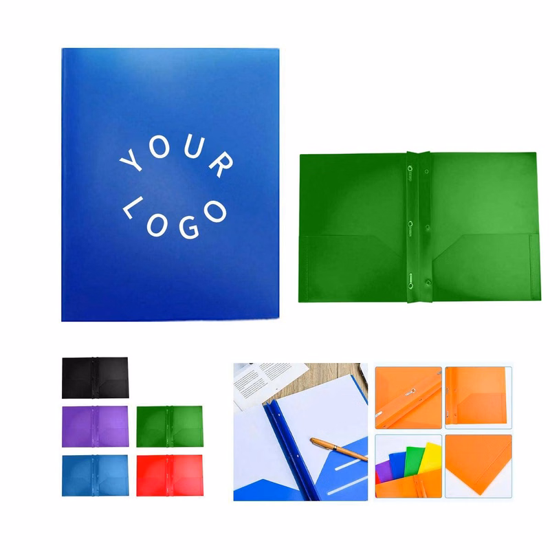 Plastic Storage Folder with Pockets
