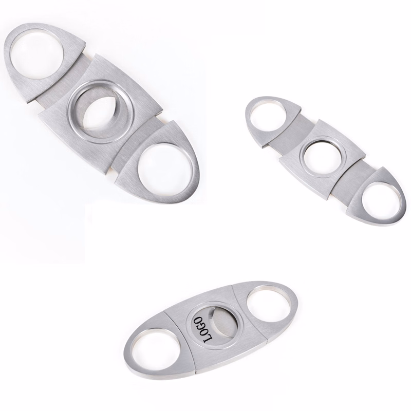 Stainless Steel Cigar Cutter Guillotine