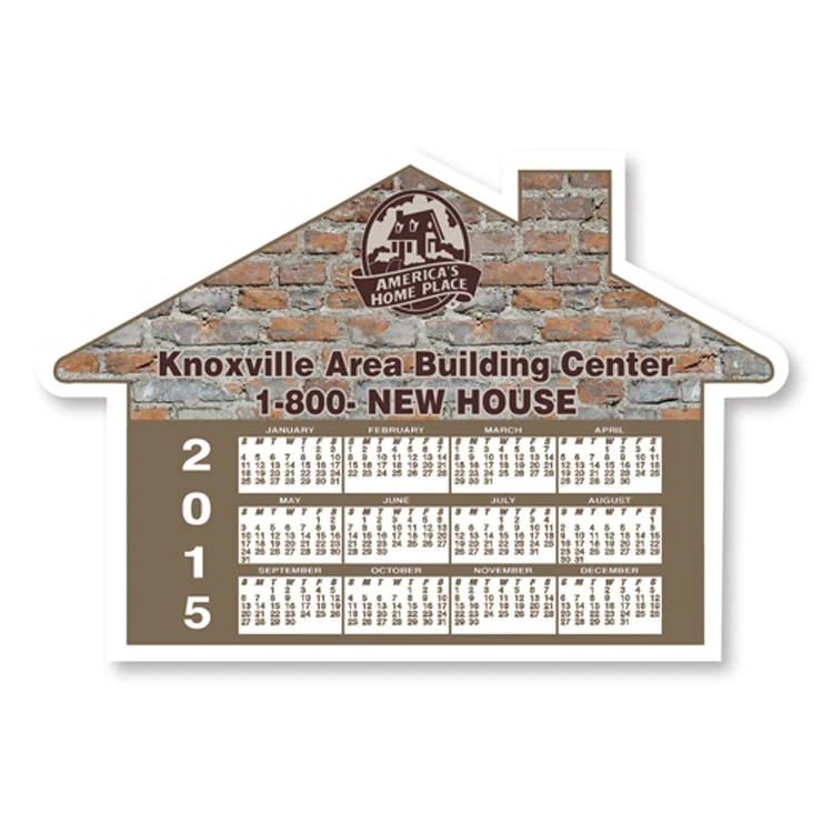 Calendar House Magnet - Full Color 1