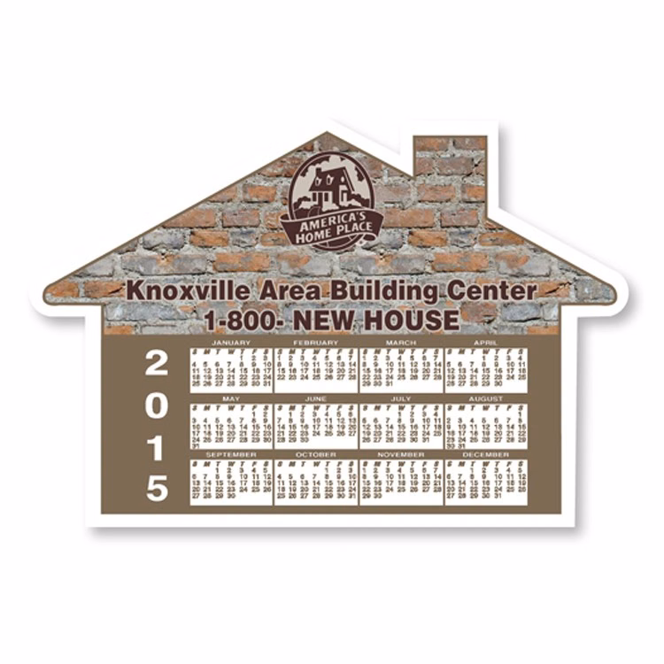 Calendar House Magnet - Full Color