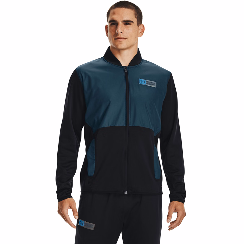 Men's Armour Fleece Storm Bomber Jacket 