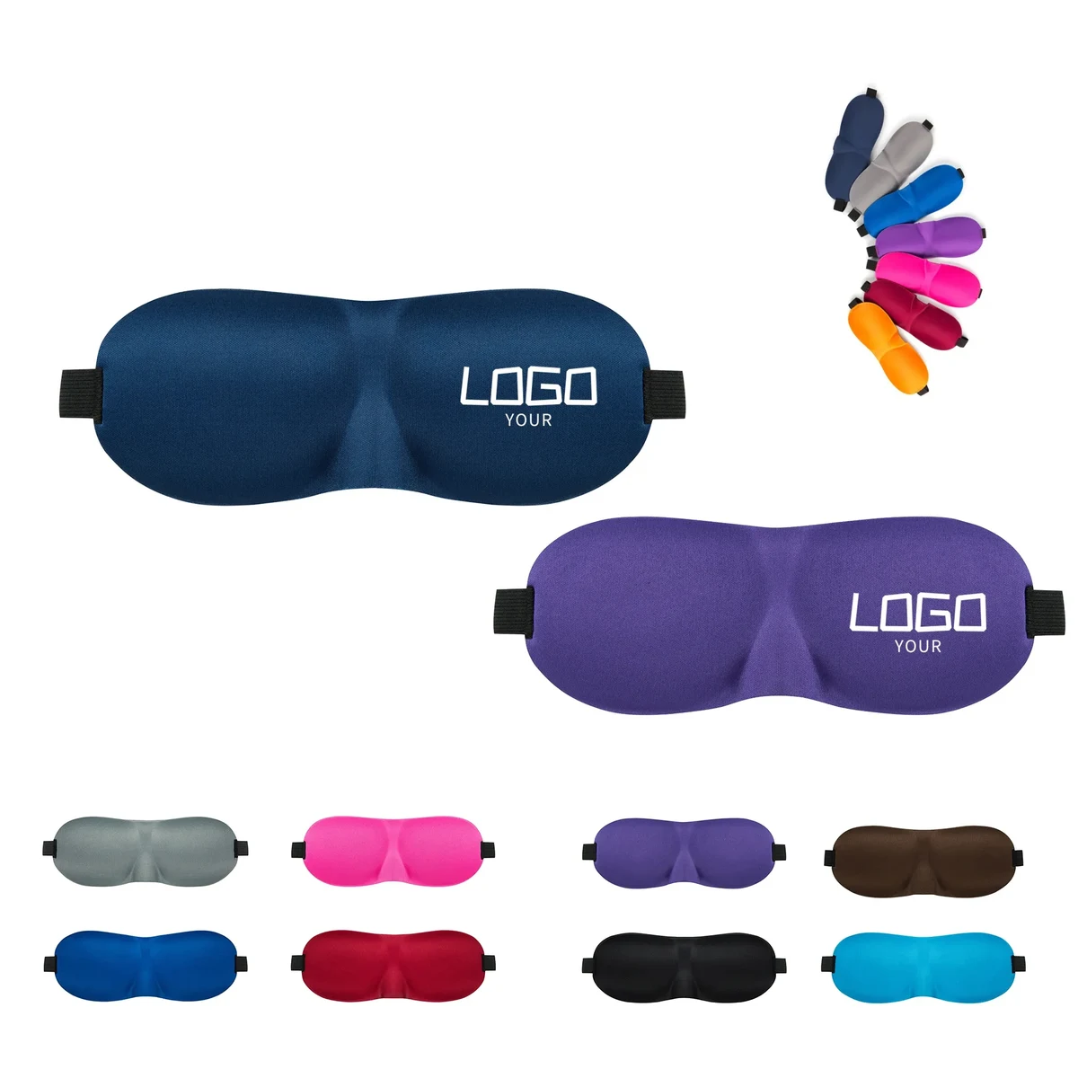 Soft 3D Travel Eye Sleep Mask 1