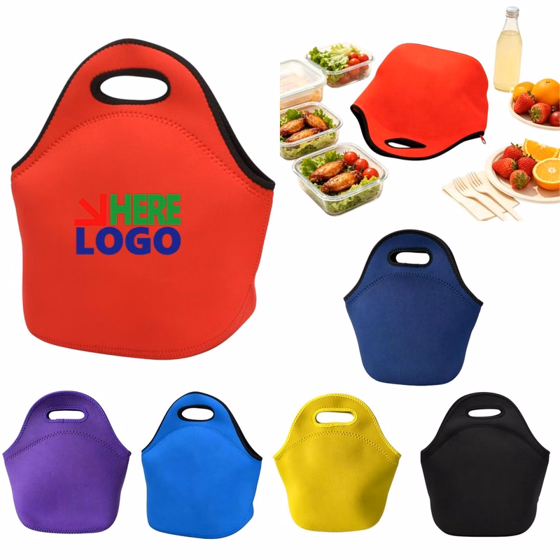 Neoprene Insulated Lunch Hand Tote