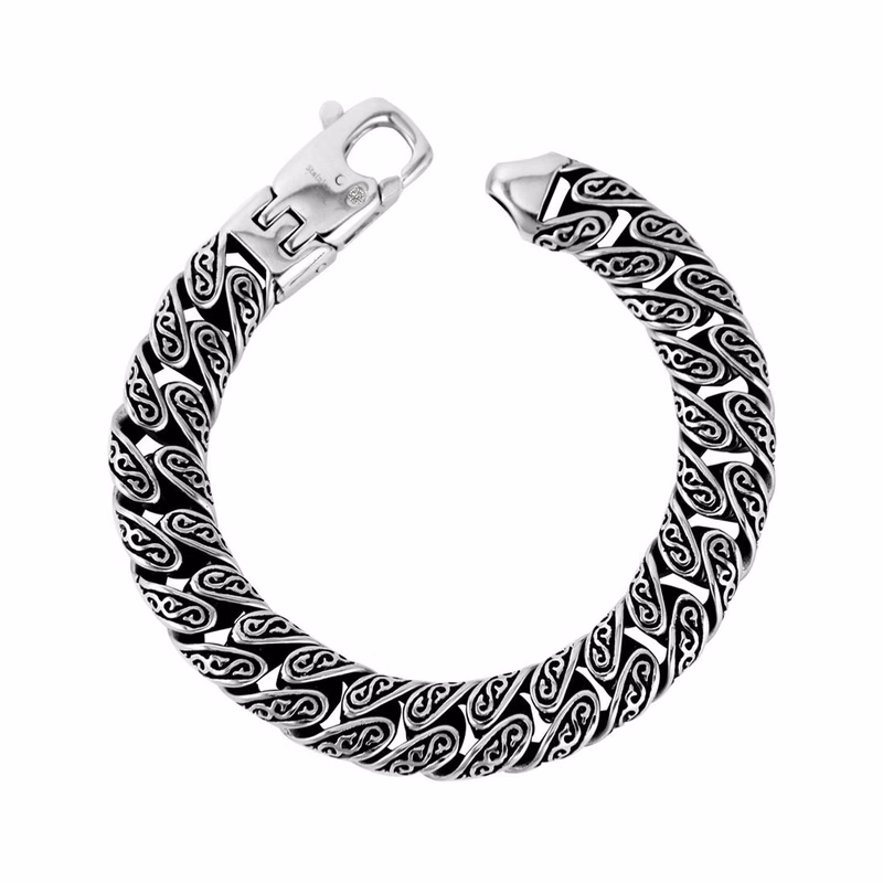 Alloy Serpentine punk bracelet