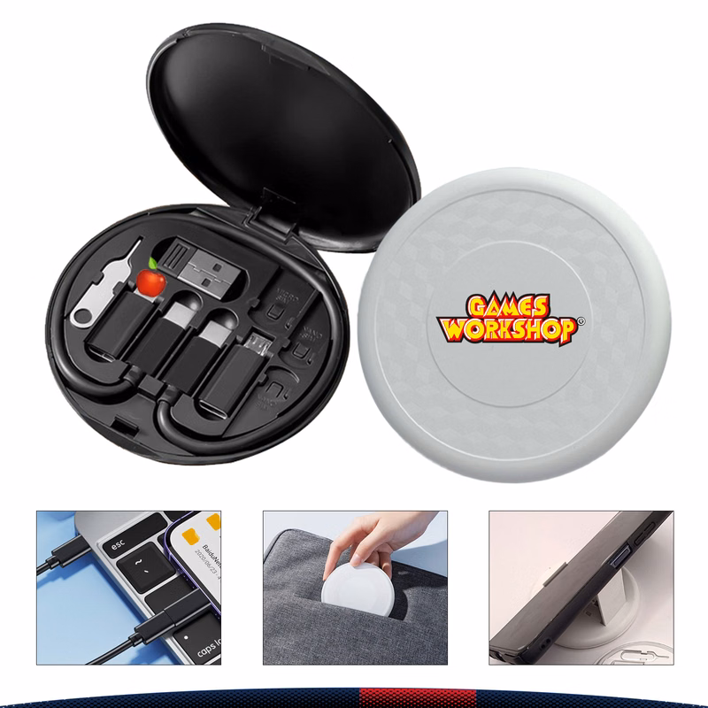 8in1 Charging Cable Storage Box