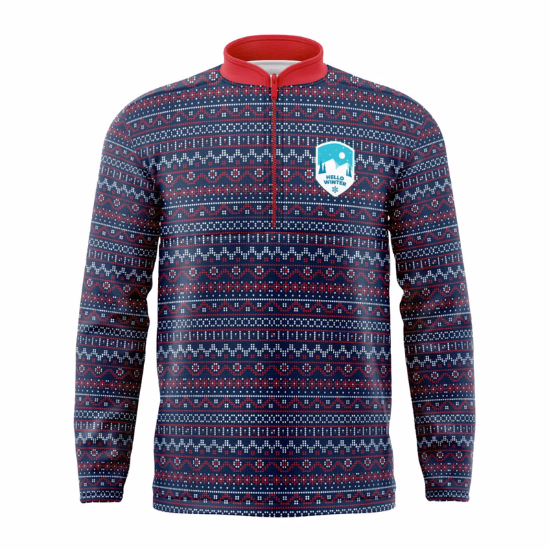 Unisex & Kids' Sublimation 220G Ultra Light Quarter Zip