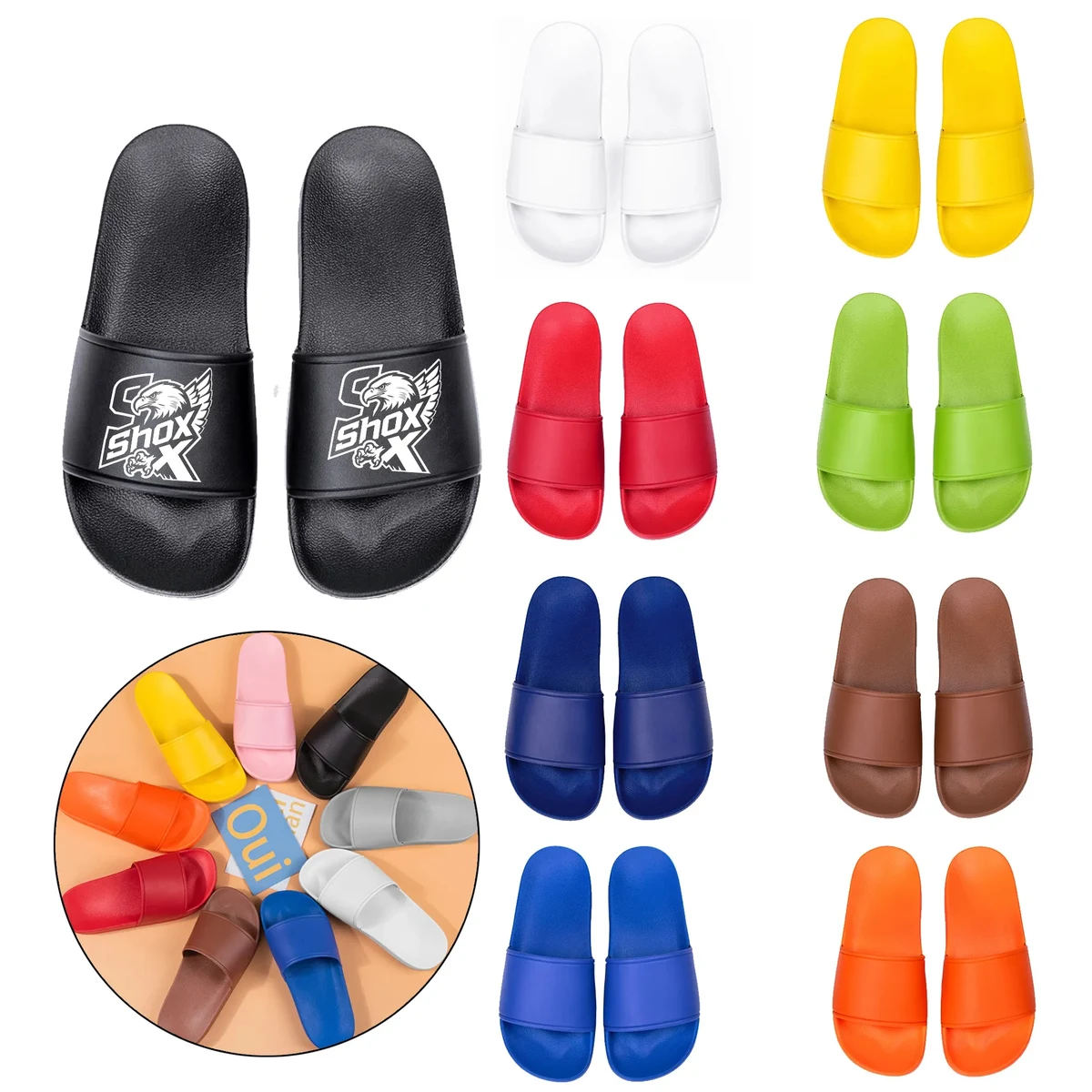 MOQ 10 Super Soft Anti Slip Summer Slippers 1