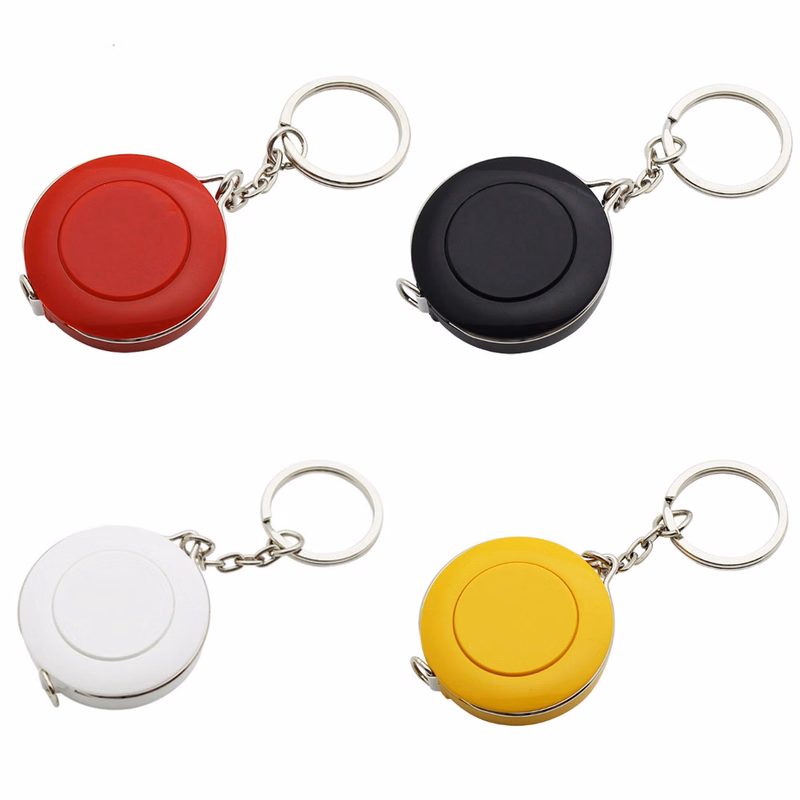 Automatic Retractable Mini Measuring Tape With Keyring 60"